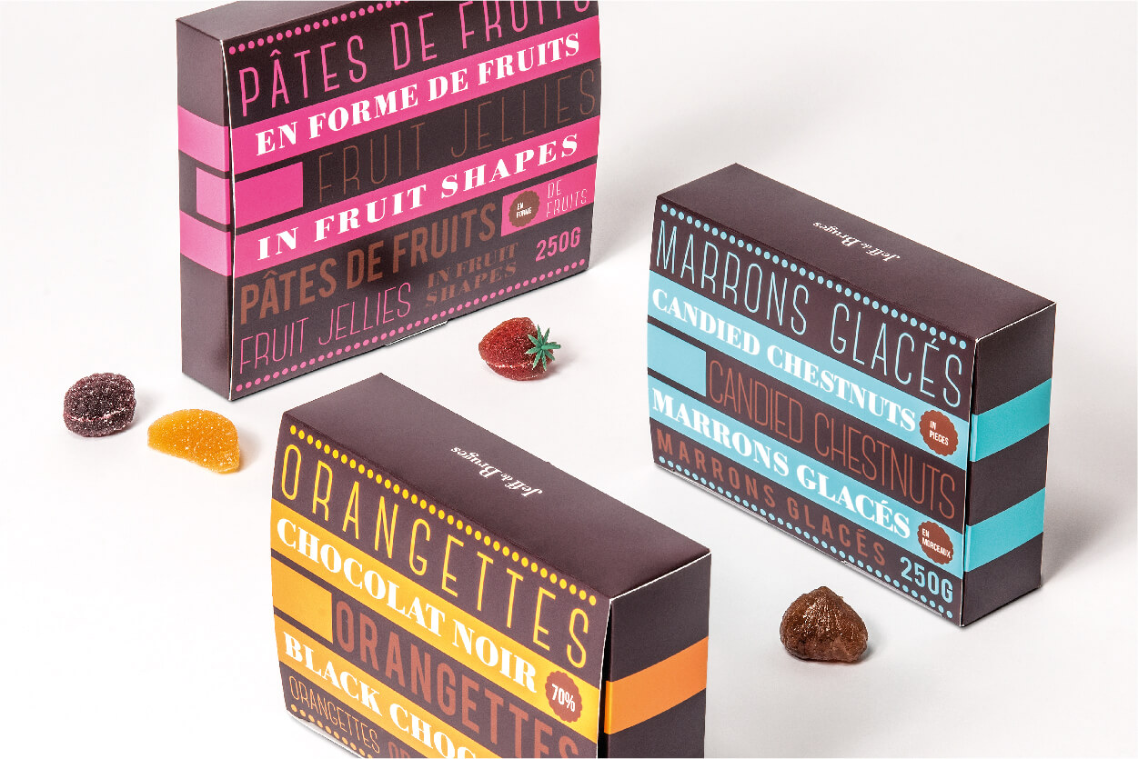 Jeff de Bruges packaging